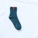 Colorful Warm Women Socks Knitted Stripe