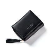 Tassel Design Small Clutch Women Wallet