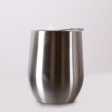 9oz Stainless Steel Solid Colors Travel Mug with Lid