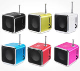 TD-V26 Mini SpeakerPortable Radio Design with Digital and Micro SD/TF/USB/FM Radio