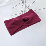 Knotted Solid Color Women's Headband